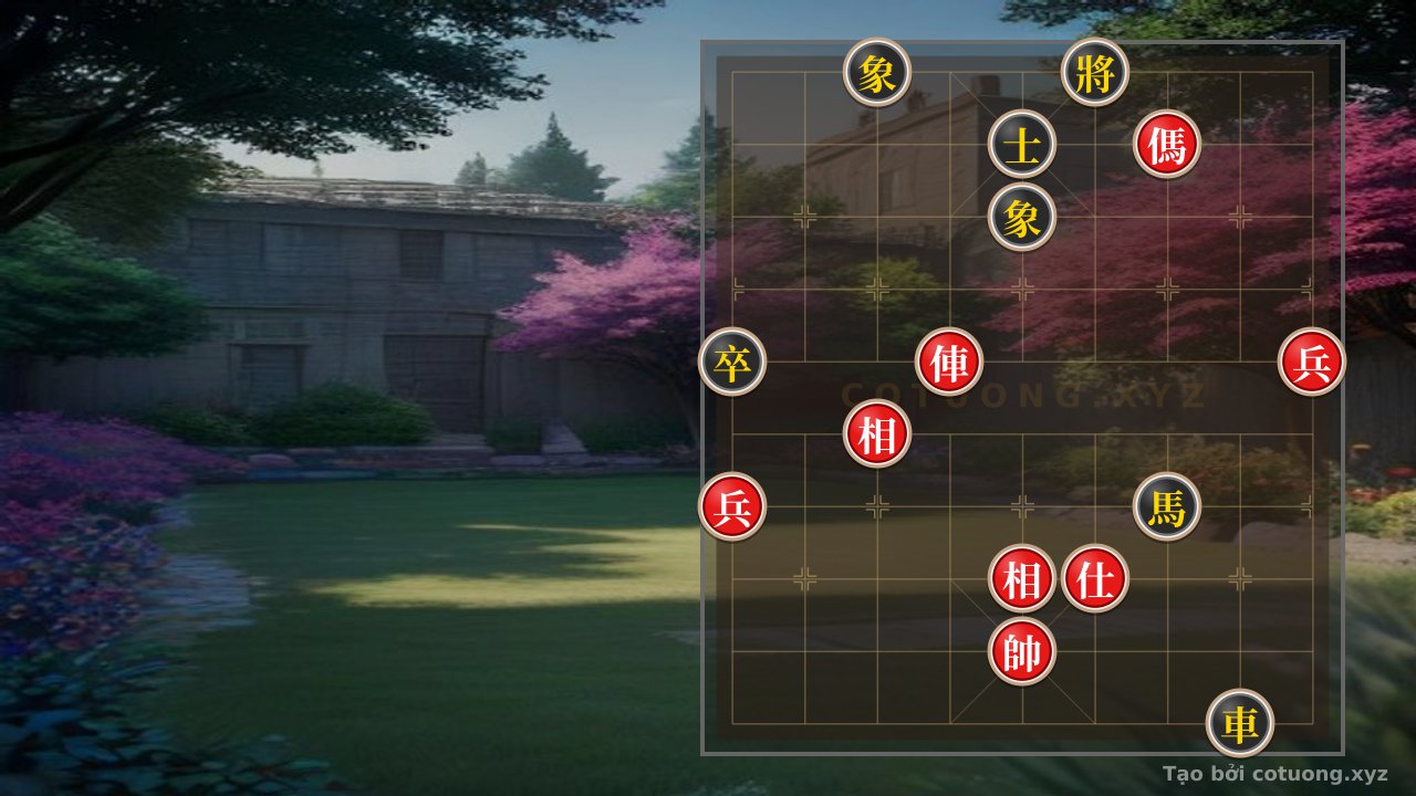 Thế cờ: The Mystical General's Chess Strategy: How to Defeat the Single Elephant with Double Elephant - The Move That Makes Opponents Despair — Cờ Tướng Online