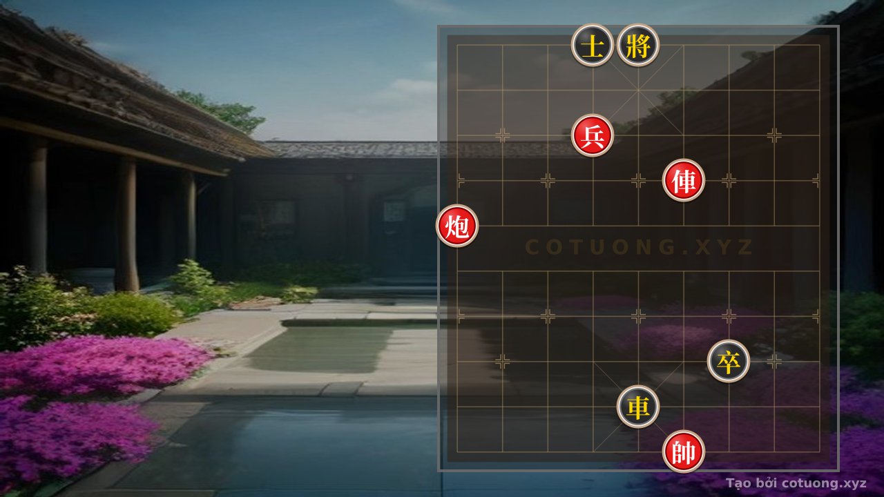 Thế cờ: The Deadly Trap in Xiangqi: Analysis of the Red's Cornered Position & Escape Tactics — Cờ Tướng Online