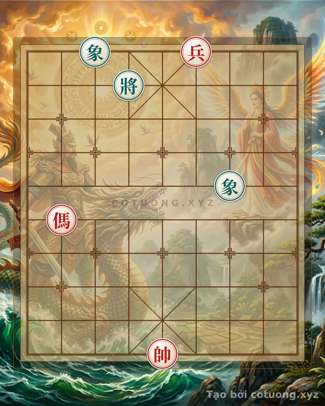 Challenge: Xiangqi (Chinese Chess) Puzzle: When the Red Horse Dances Across the Battlefield - Can you solve it?