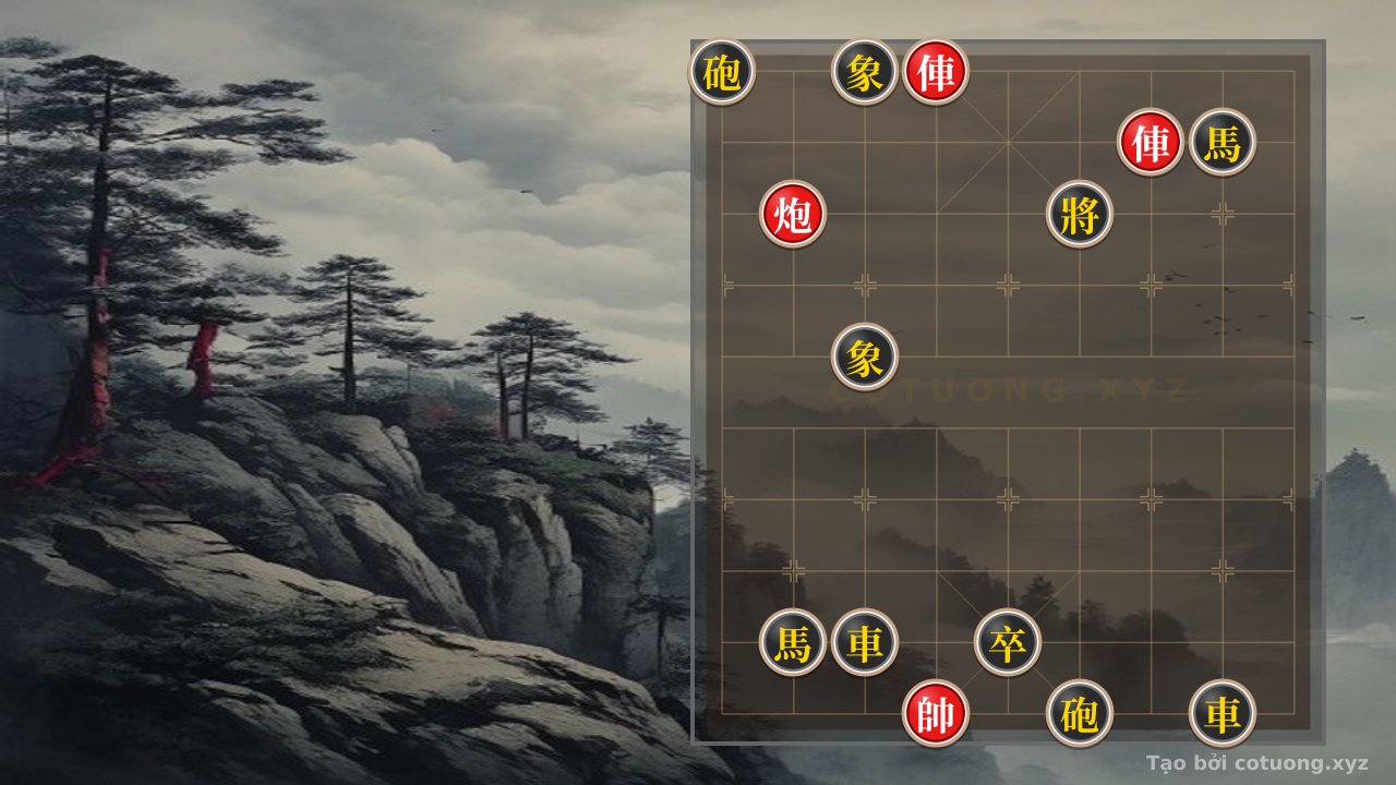 Thế cờ: Xiangqi: Tactical Blitz with Red Double Rooks - Lessons from a Brutal Battle — Cờ Tướng Online