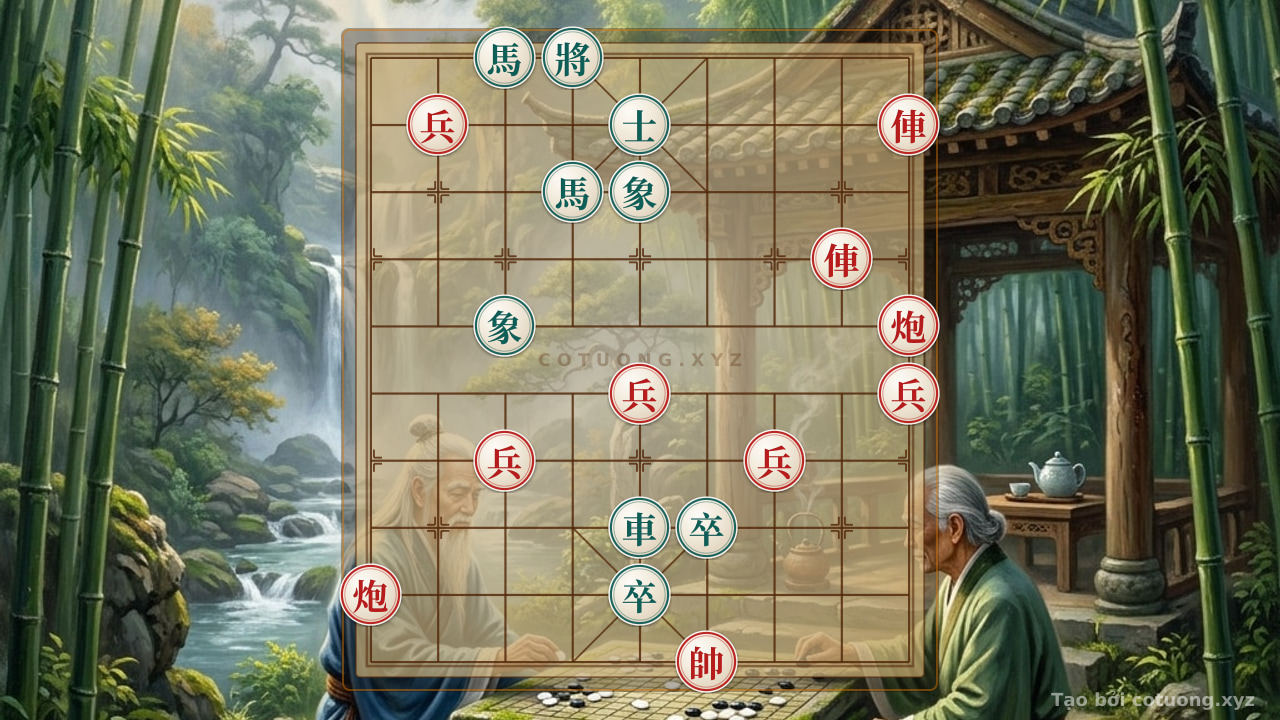 Thế cờ: Bí Kíp Phòng Thủ Đen: 