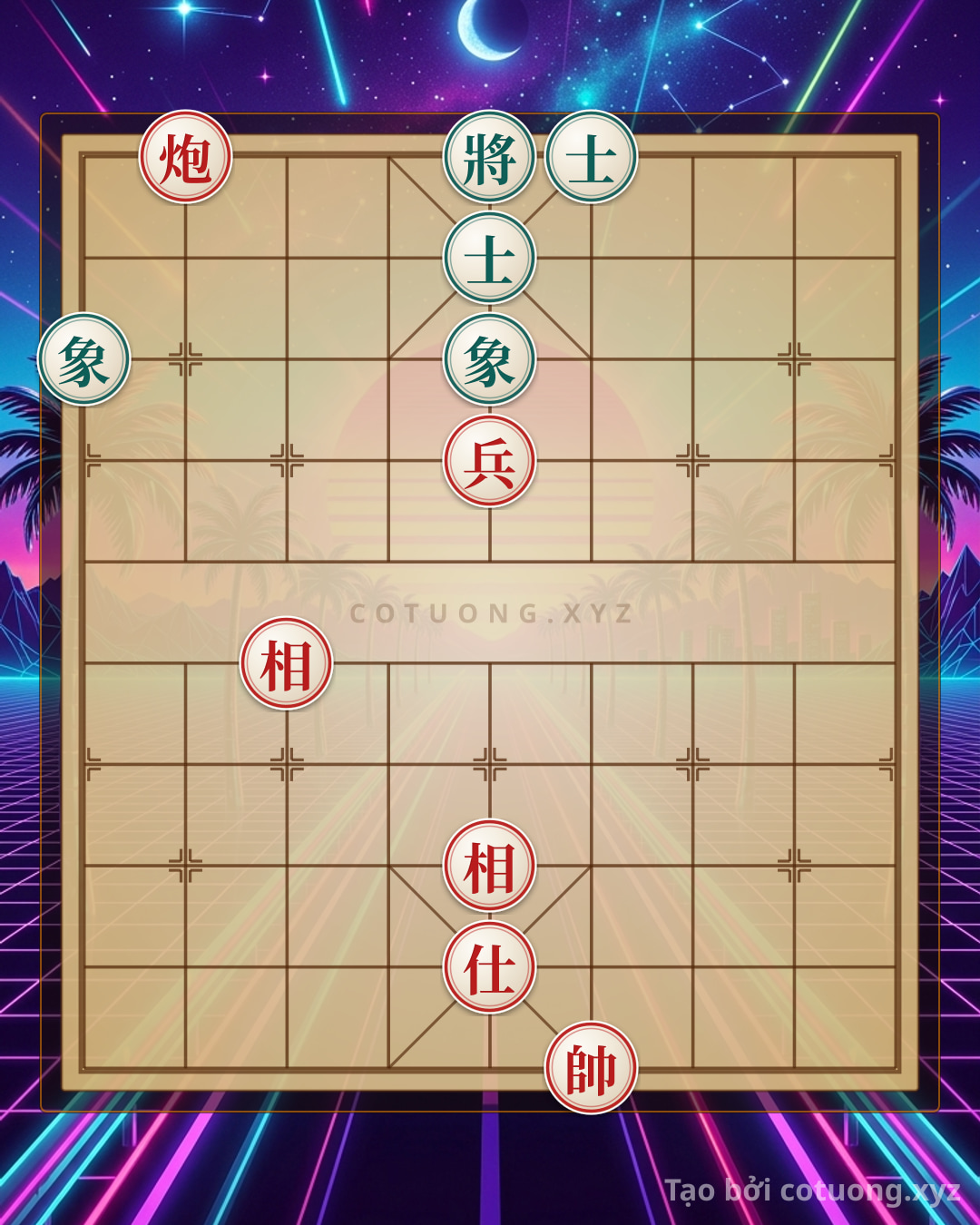 Challenge: Red Cannon on File 8, Rank 10: A Dazzling Counterattack Strategy in Xiangqi - Can you solve it?