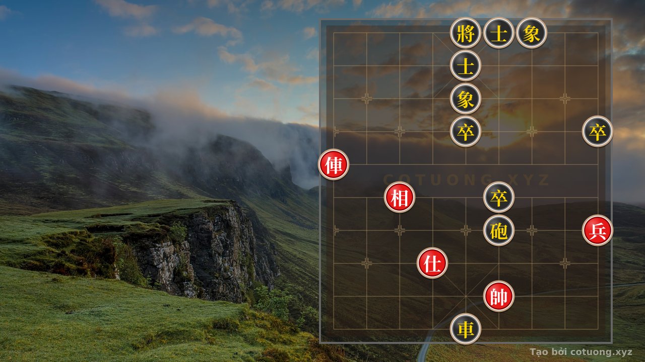 Thế cờ: Mystery Endgame Tips: Red Rook Pawn Advisor Bishop Defeats Black Rook Cannon 3 Pawns in Position #b2aa — Cờ Tướng Online