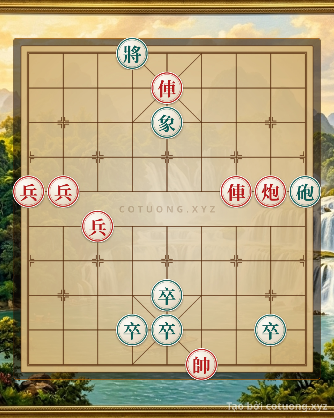 Challenge: Xiangqi: Red vs Black - Basic Defensive Tactics - Can you solve it?