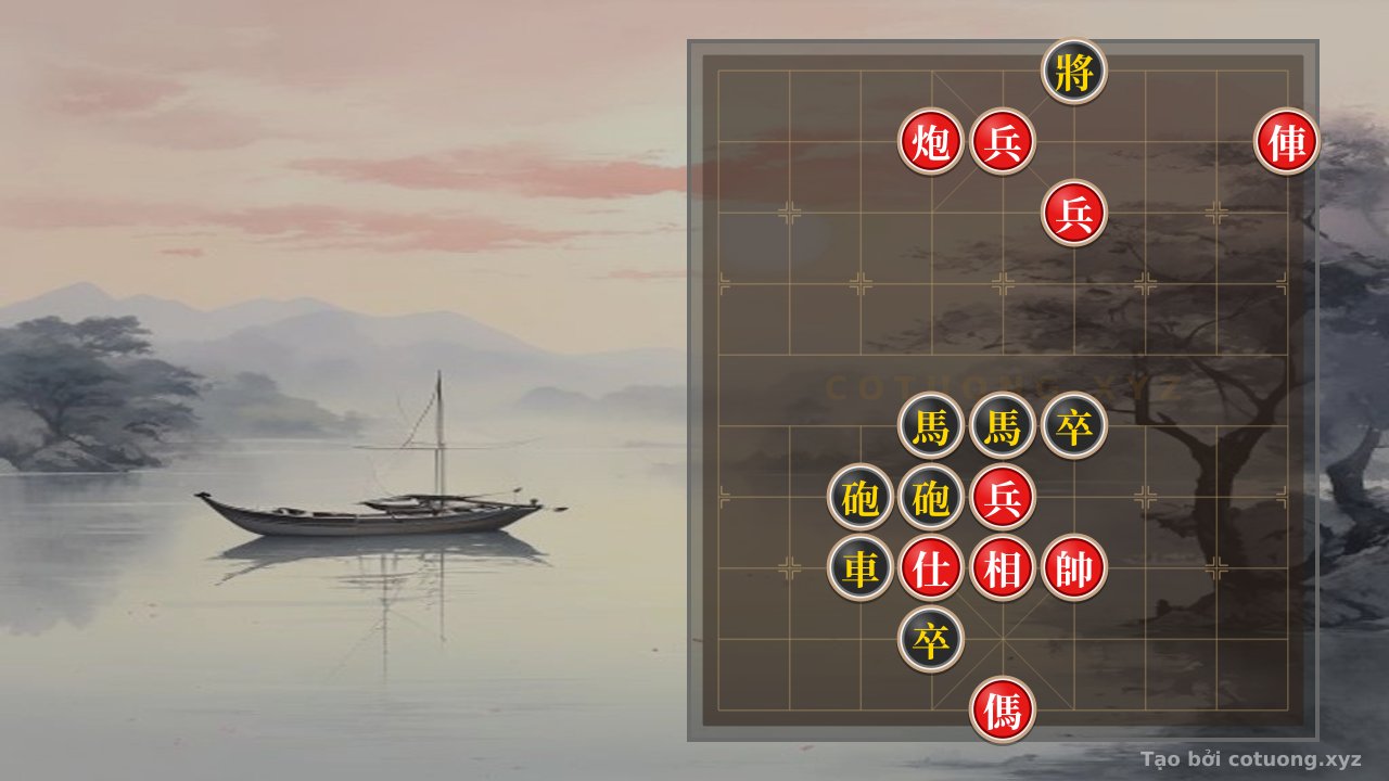 Thế cờ: Decoding Xiangqi: The Art of Balanced Force Coordination — Cờ Tướng Online