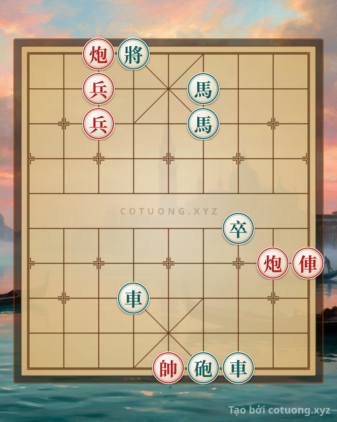 Challenge: Classic Checkmate: Rook 2Cannons 2Pawns vs. Rook Cannon 2Horses Pawn - Opening Moves of Sorrow - Can you solve it?