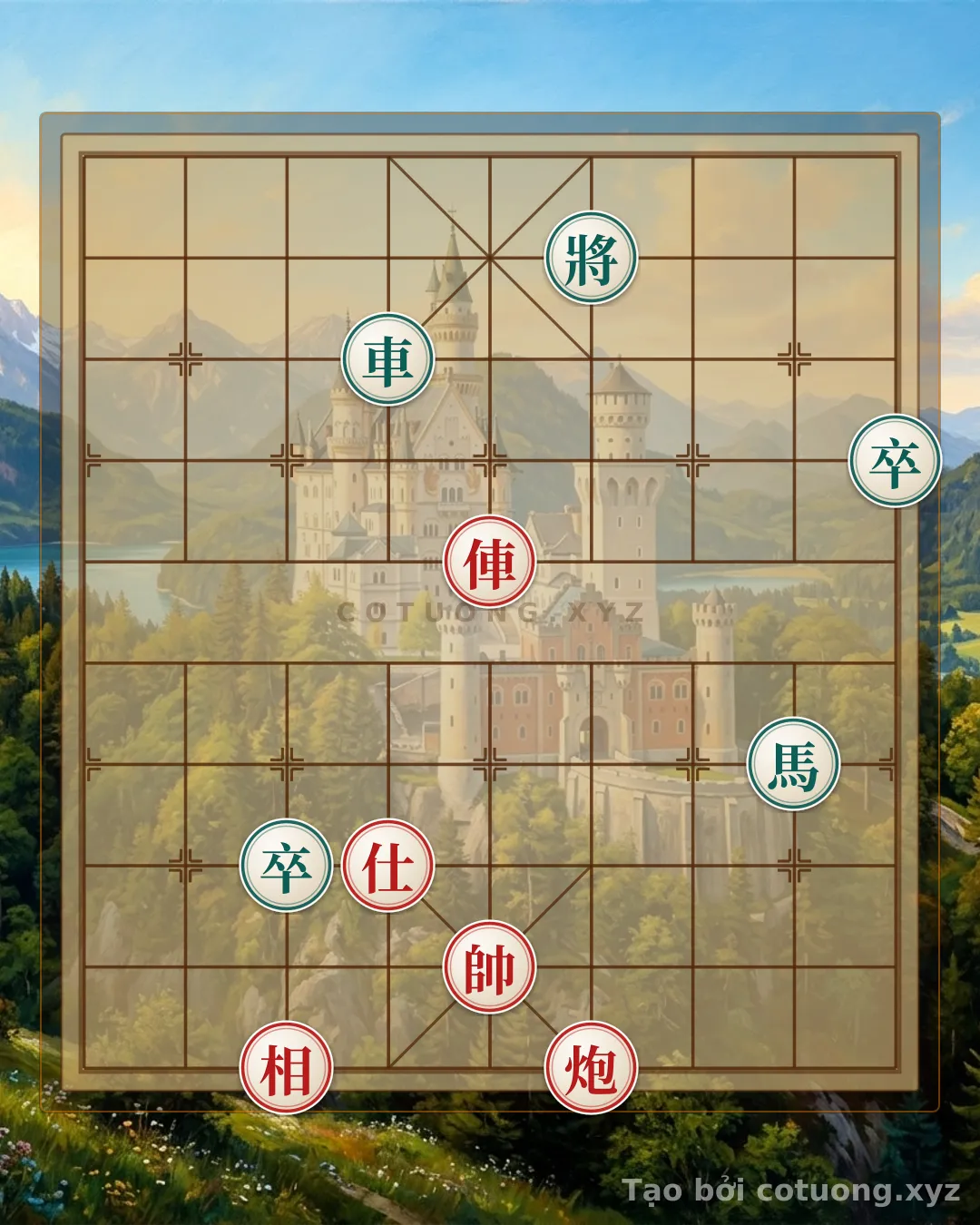 Challenge: Xiangqi: Defensive Strategies When Opponent Has Advisors and Elephants - Decoding the Red Side Formation - Can you solve it?