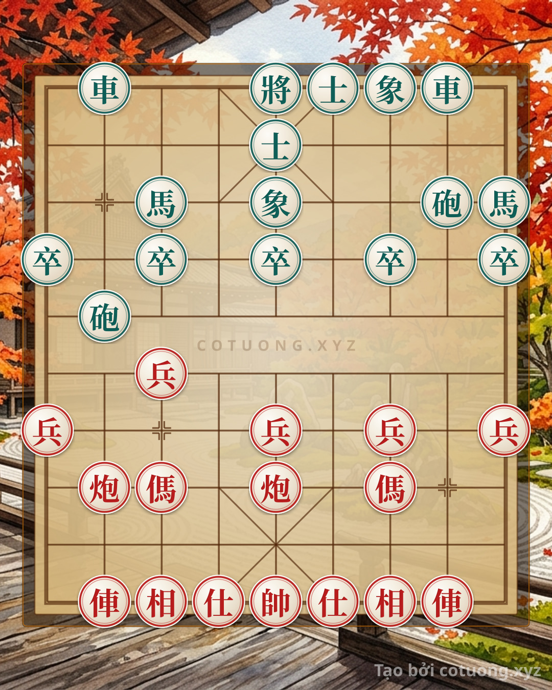 Challenge: Xiangqi Position: Red Attacks, Black Defends - Basic Tactics for Beginners - Can you solve it?