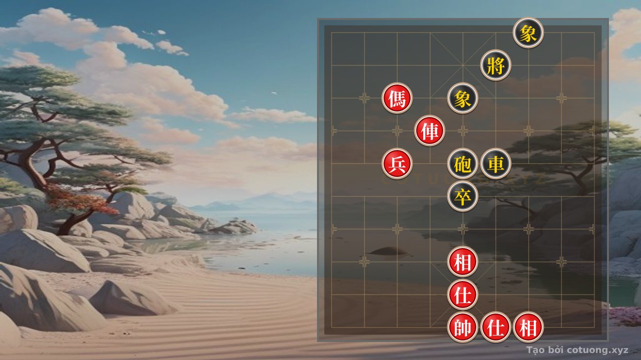 Thế cờ: Xiangqi Classic: The Trap of the Deathly Horse in the Rook-Horse Choke vs. Rook-Cannon - The Red Army's Survival Strategy — Cờ Tướng Online