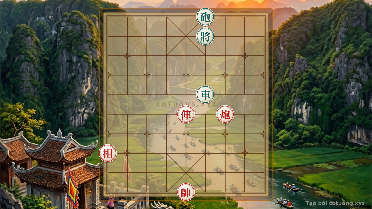 Thế cờ: Simple Checkmate Strategy: Exploiting the Golden Moment to Checkmate in One Move — Cờ Tướng Online