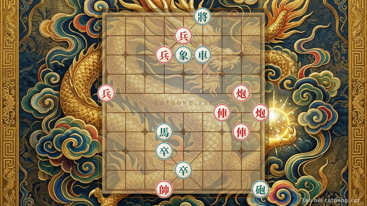 Thế cờ: The Hidden Secrets of Xiangqi: Can Red Reverse the Tide with a Heartbreaking Move? — Cờ Tướng Online
