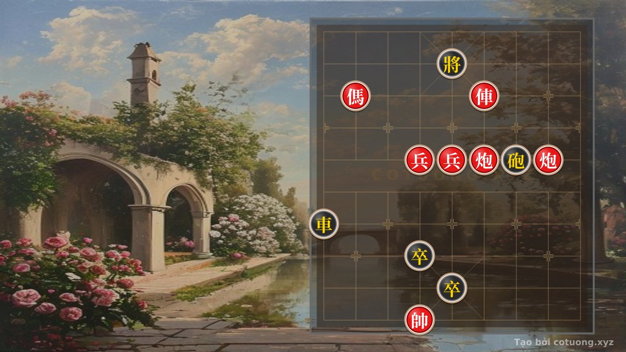 Thế cờ: Xiangqi: Advanced Defensive Counterattack Strategy - Formation 5th File 9th Rank — Cờ Tướng Online