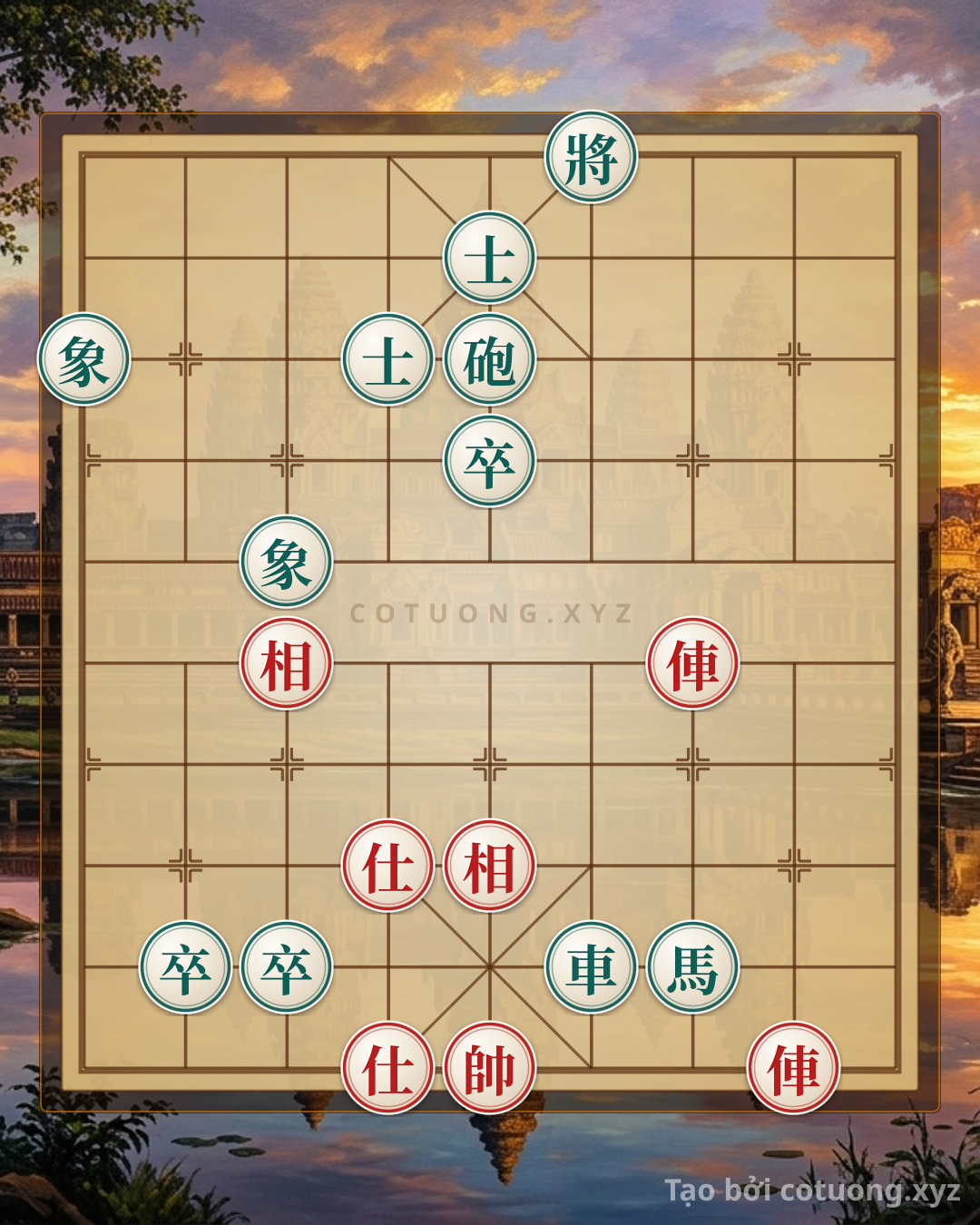 Thế cờ: Deep Trap: Can Red Succeed? — Cờ Tướng Online