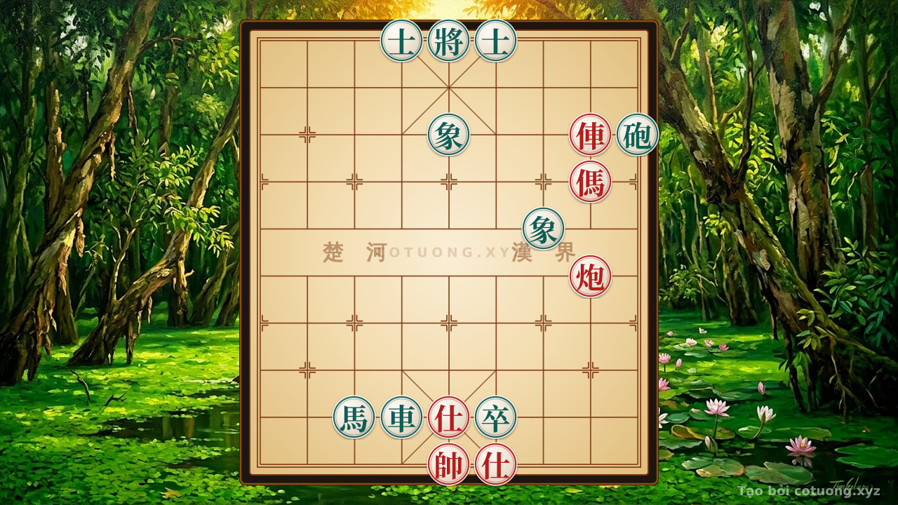 Thế cờ: Rook Cannon Horse 2Advisors Break Rook Cannon Horse Pawn 2Advisors 2Elephants: A Thrilling Chess Battle — Cờ Tướng Online