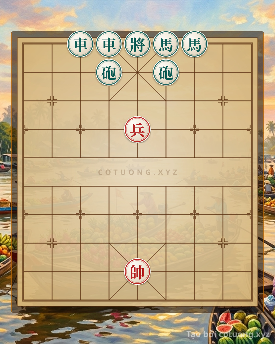 Challenge: Xiangqi: Strategic Checkmate with Double Horses and Double Cannons - Can you solve it?