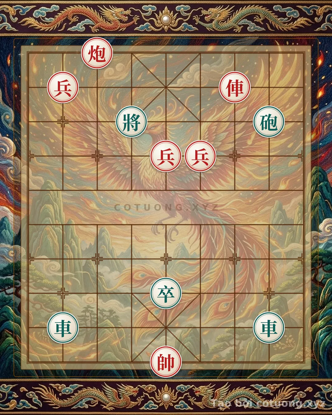Challenge: Red Cannon on 7,10 Blocked: The King's Piece as a Drowning Drama - Can you solve it?