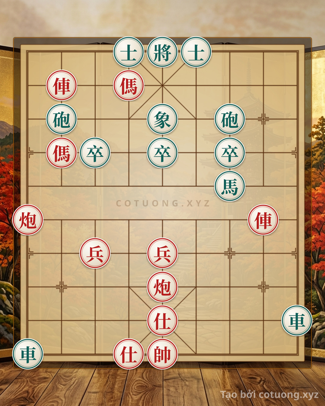 Challenge: The Secret of 'Chariot Straight Rush' - A Christmas Strategy for Red in the 'Assault' Formation - Can you solve it?