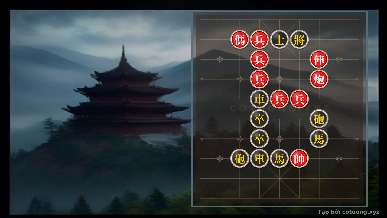 Thế cờ: Xiangqi: The Secret to Defeating Double Horses - Red's Strategy — Cờ Tướng Online