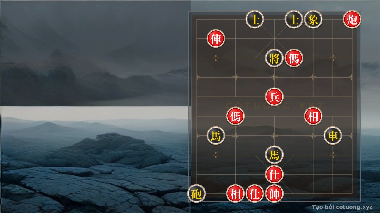 Thế cờ: Xiangqi Position Analysis: Red's Dominant Strategy, Lessons from the Battle of Xich Bi — Cờ Tướng Online
