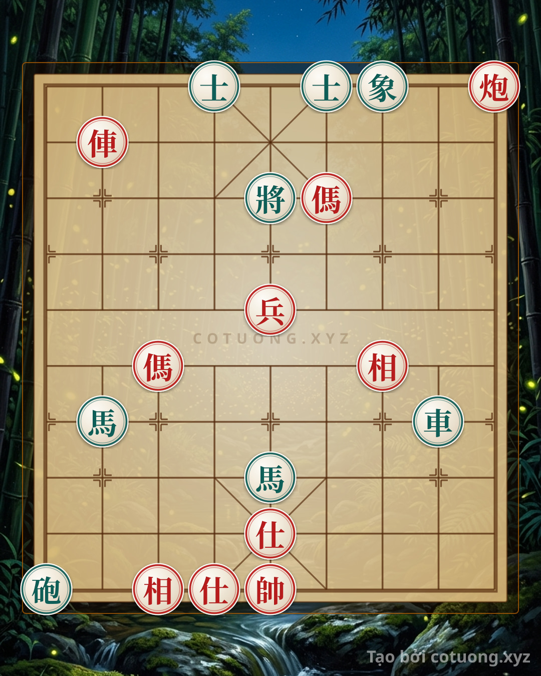 Challenge: Xiangqi Position Analysis: Red's Dominant Strategy, Lessons from the Battle of Xich Bi - Can you solve it?
