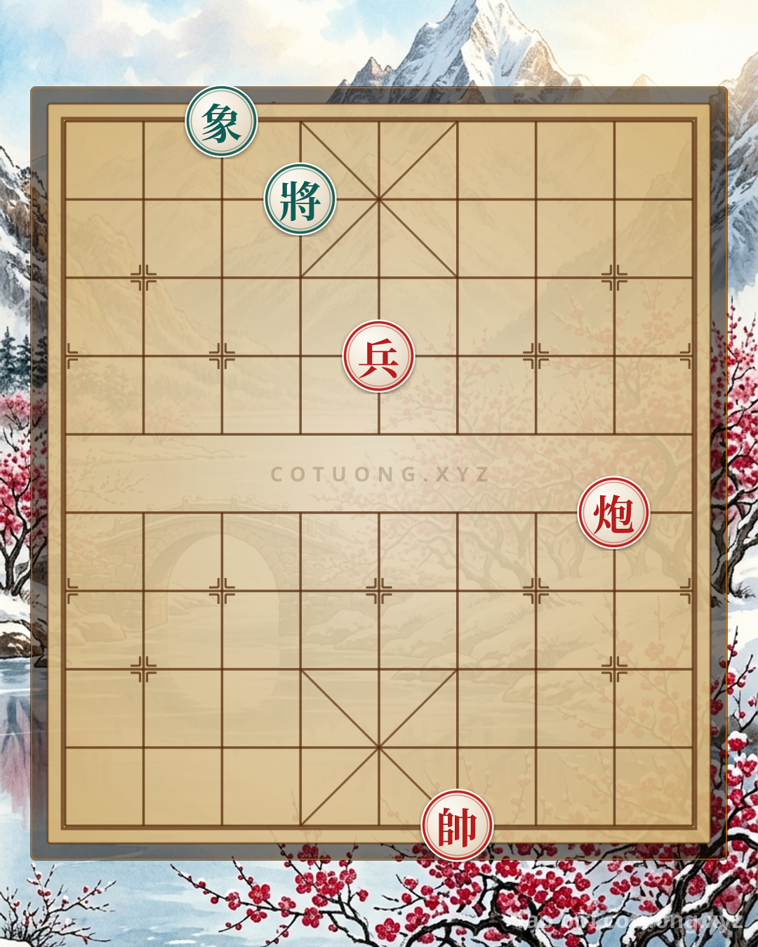 Challenge: Xiangqi (Chinese Chess): Red Cannon Counterattacking Black Elephant on the Battlefield - Masters Must See to the 5th File - Can you solve it?