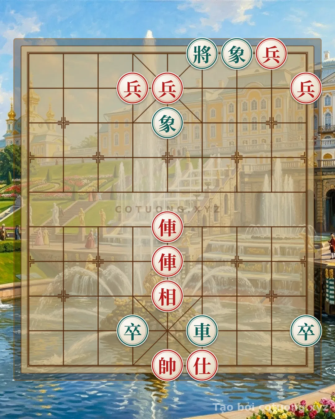 Challenge: Xiangqi Position: Red Dominates, Black Retreats - Rare Strategy - Can you solve it?