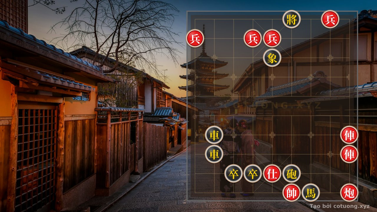 Thế cờ: The Mystical Chess Setup: The Pinning Maneuver at the Crossroads — Cờ Tướng Online