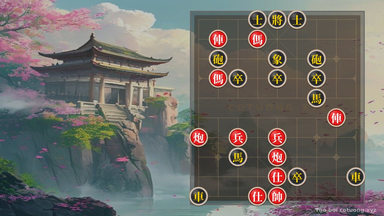 Thế cờ: The Ultimate Counterattack: Decoding the Black General's Defensive Strategy — Cờ Tướng Online