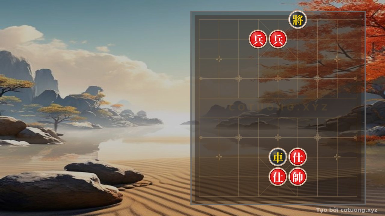 Thế cờ: The Art of Counterattacking in the 2 Rooks and 2 Advisors Endgame - Mastering the Xiangqi Counterattack — Cờ Tướng Online