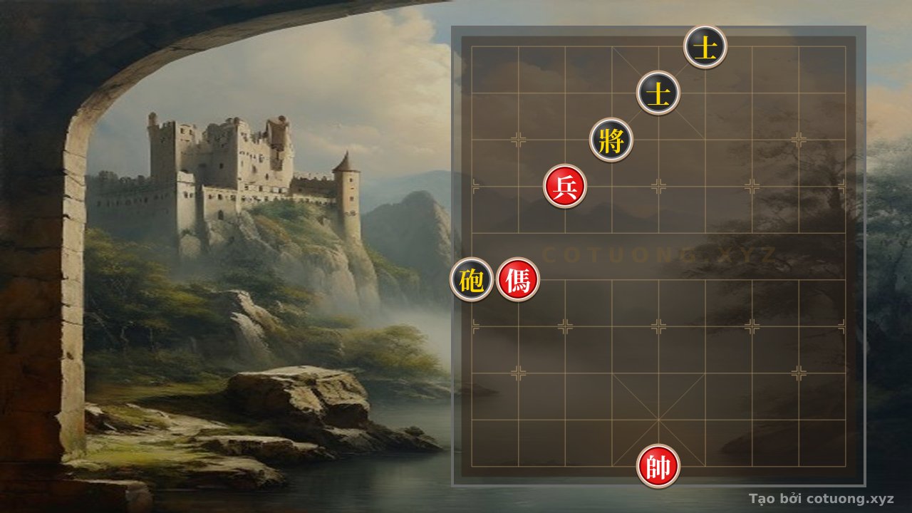 Thế cờ: The 'Red Horse on File 8, Rank 5' Trap - How to Defeat the Black Advisor on File 6, Rank 10 in the 'Black Advisor on File 6, Rank 10' Formation — Cờ Tướng Online