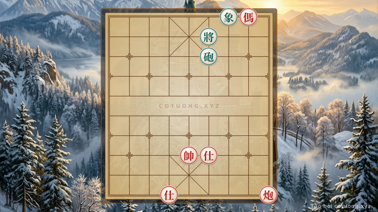 Thế cờ: The Secret to Defeating Psychological Pressure in Xiangqi: Analyzing the Position at File 7, Rank 10 — Cờ Tướng Online