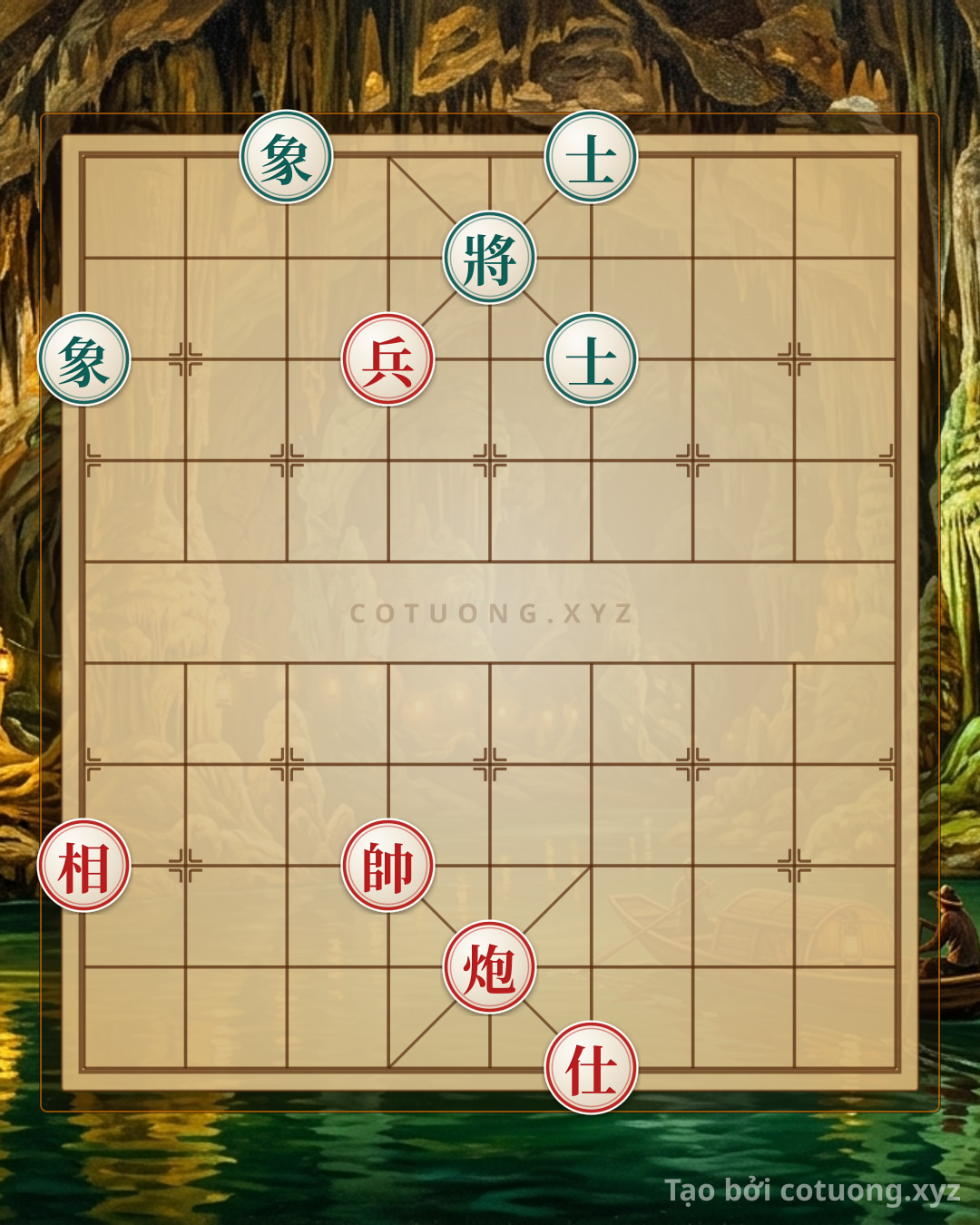 Challenge: Super Difficult Xiangqi Board: Operation 'Empty Red Cannon' and Black-Red Traps - Can you solve it?