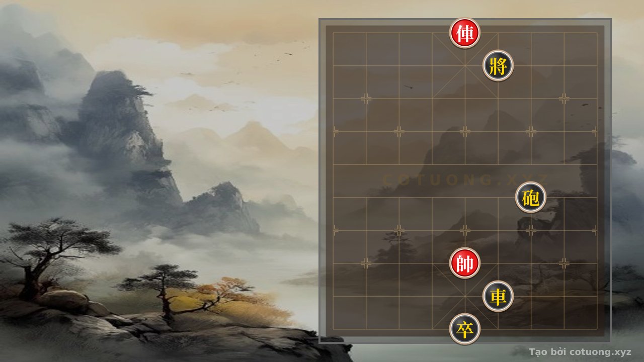 Thế cờ: Red Chariot on File 5, Rank 10: The 'Battering Ram Cannon' Strategy in Xiangqi — Cờ Tướng Online