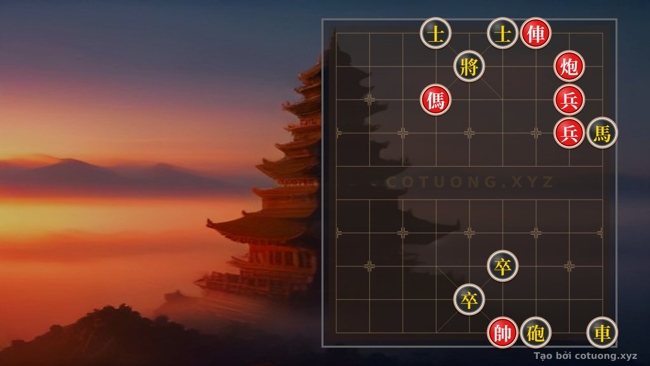 Thế cờ: The Haunting Chessboard: The Deadly Trap of the Sniper's Gambit — Cờ Tướng Online