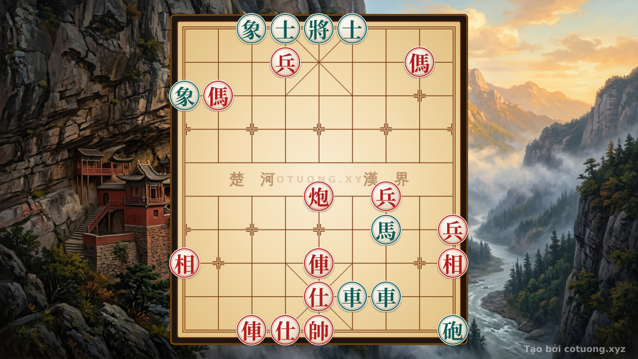 Thế cờ: Red General's Opening: A Bloody First Move Like Wildfire — Cờ Tướng Online