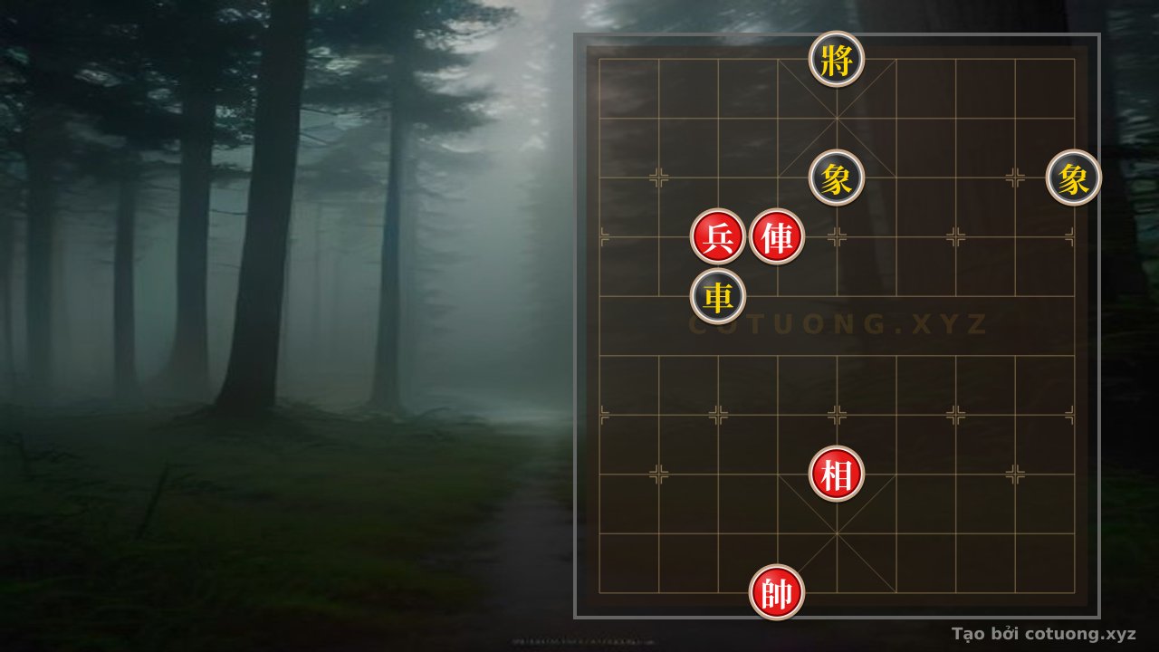 Thế cờ: The Divine Chess Strategy: Red Elephant Counterattack, Red Chariot Piercing the Dangerous Path - Lessons for Beginners — Cờ Tướng Online