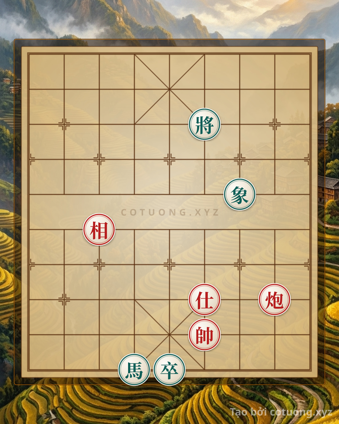 Challenge: Black Pawn on File 5 Rank 1: The Cruel Trap of the Red General - Can you solve it?