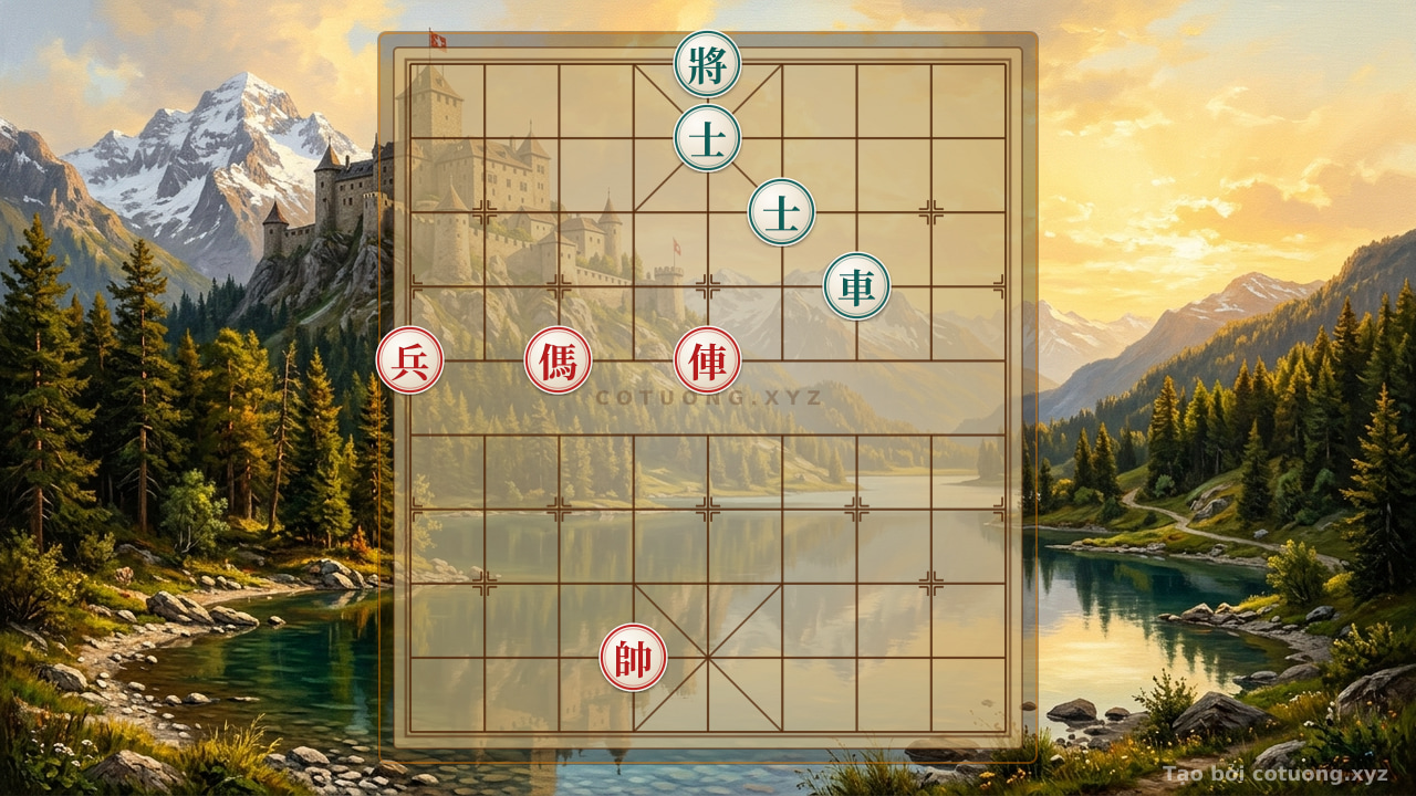 Thế cờ: Xiangqi: Building Strategies from the Depths of the Valley - Analyzing the Black-Red Formation — Cờ Tướng Online