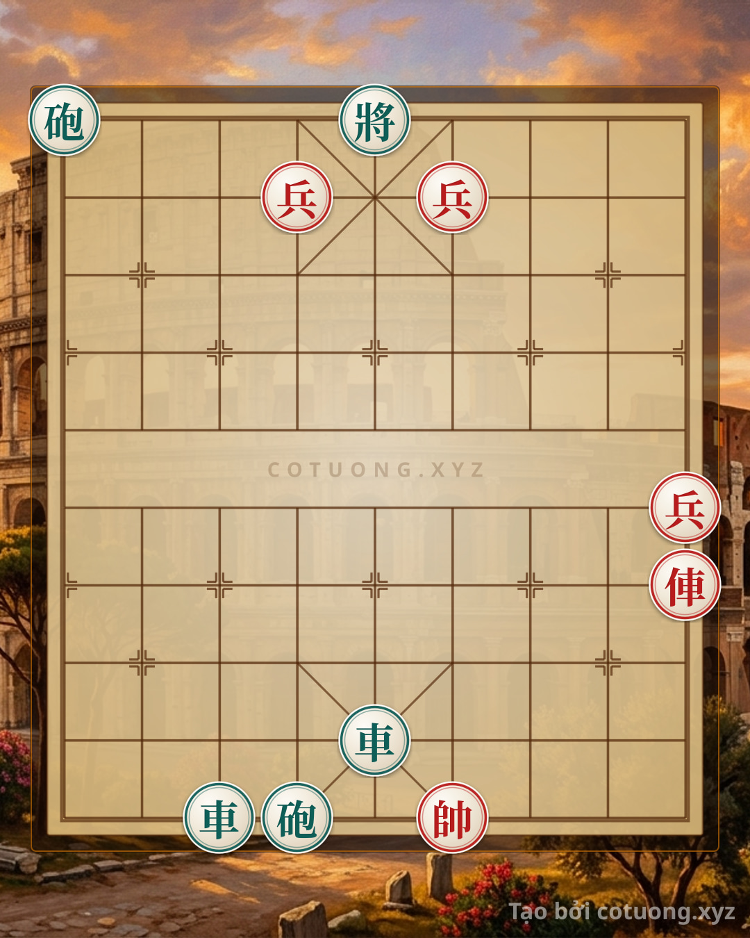 Challenge: Black Cannon Attack: Decoding the Unique General's Chess Formation - Can you solve it?