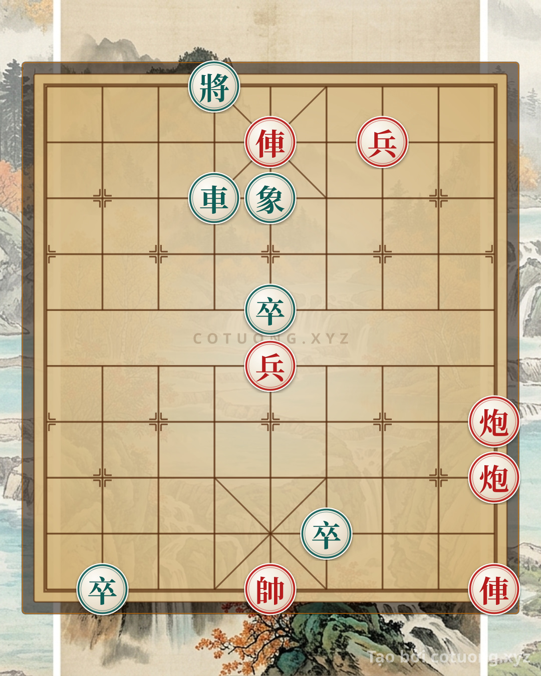 Challenge: Xiangqi: The 'Sudden Attack' Formation - A Rare Strategy Like Xiangbi's - Can you solve it?