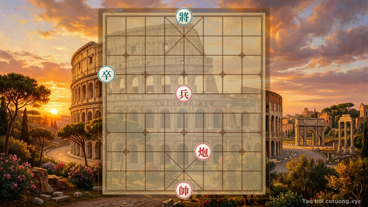 Thế cờ: Mythical Counterattack Tips: How to Flip the Board with Cannon Pawn to Win the Pawn in a Close Range — Cờ Tướng Online
