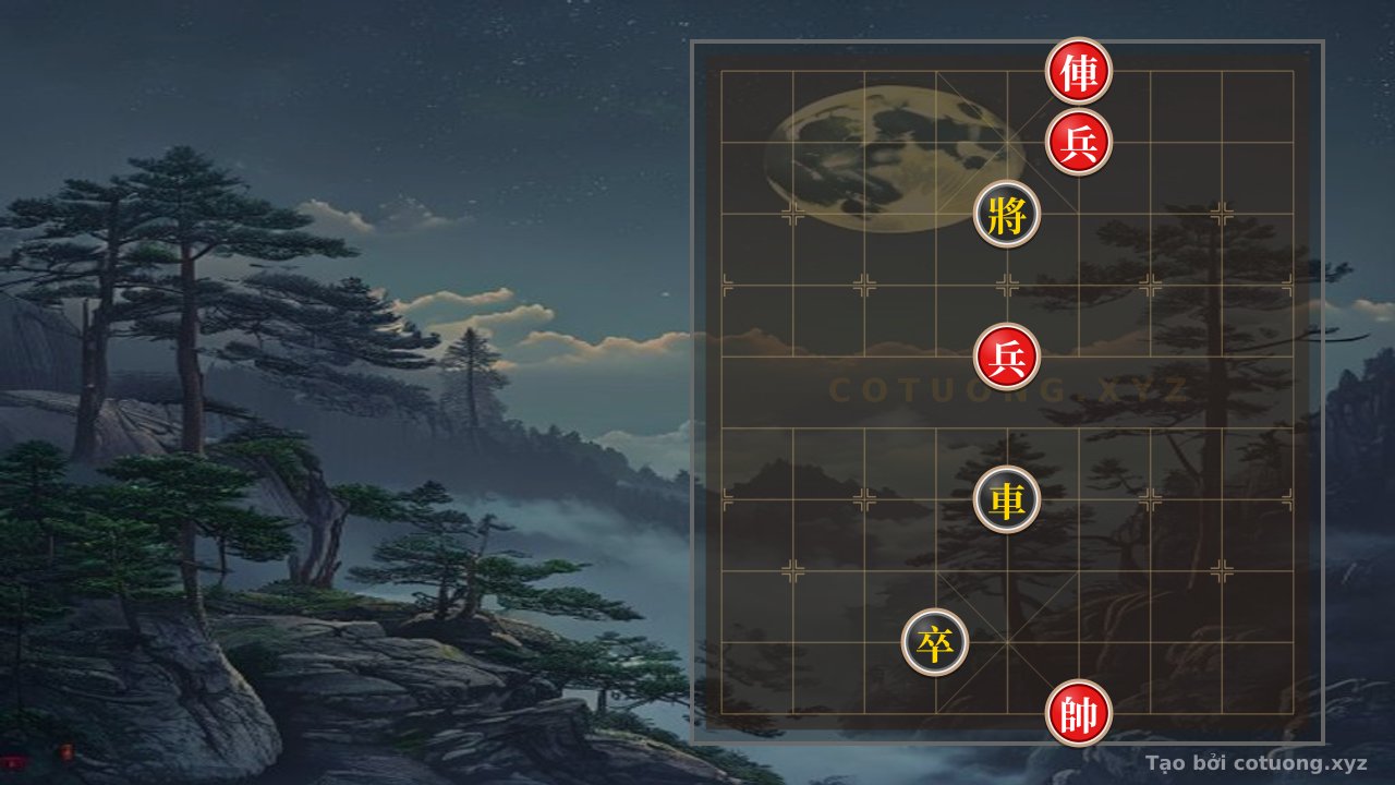 Thế cờ: The Red Rook's Attack on the Black Chariot: Mastering the Strategy from File 4 — Cờ Tướng Online