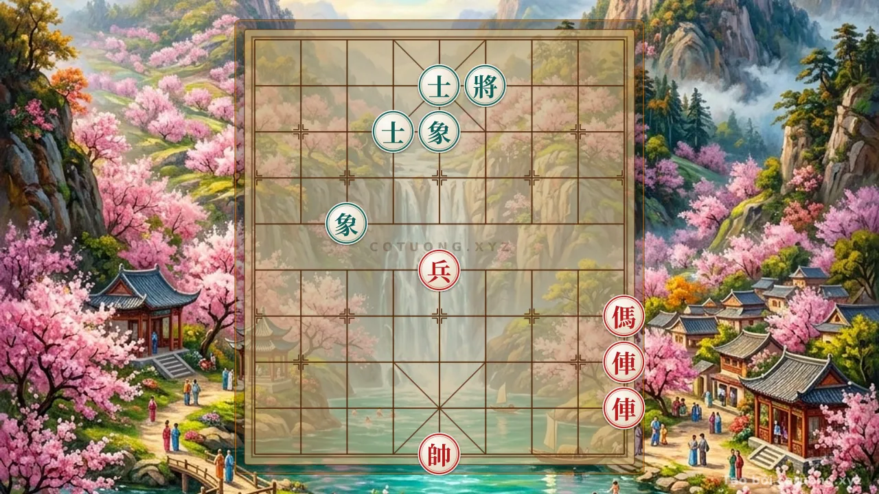 Thế cờ: Xiangqi: Red's Counterattack from the Rook 1 File - Basic Tactics for Beginners — Cờ Tướng Online