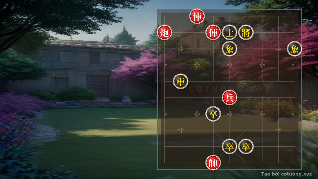 Thế cờ: Red Chariot on File 7: The Mournful Move in Online General's Chess - Decoding the Empty Cannon's Secret! — Cờ Tướng Online