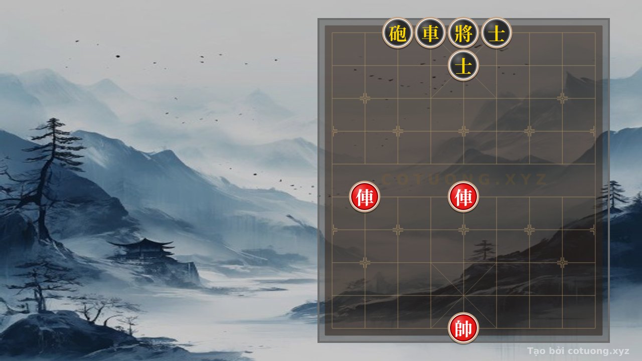 Thế cờ: Mastering the Double Rook vs. Rook-Cannon with Two Advisors: Decoding the Secret of Turning the Board — Cờ Tướng Online