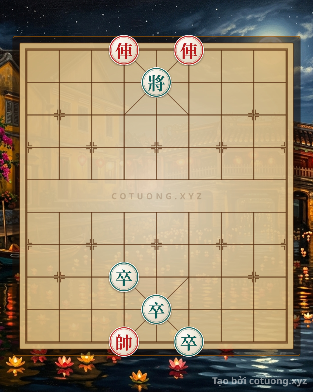 Challenge: Song xa áp đáy, tuyệt sát cung thành - Can you solve it?