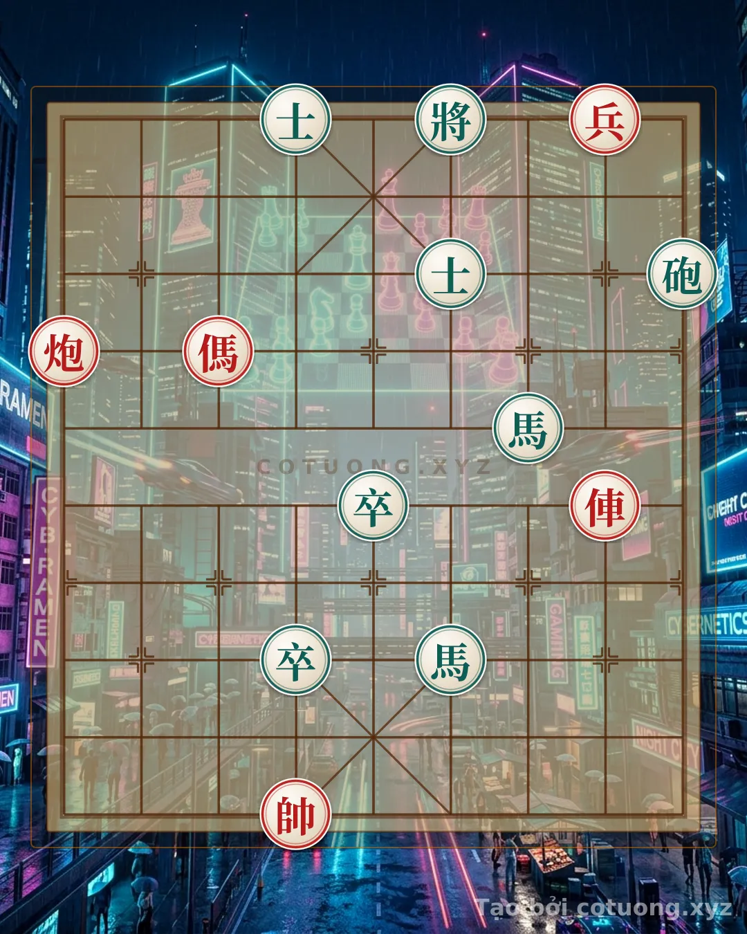 Challenge: Red Cannon Attacks Road 9: The Masterful Double Horse Counterattack Strategy in Online General's Chess - Can you solve it?