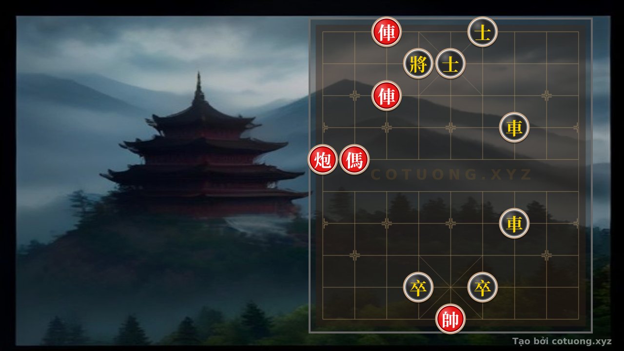 Thế cờ: Red Cannon at File 9, Rank 6: A Deadly Trap for the Black Chariot at File 7, Rank 7 - Defensive Strategies and Counterattacks — Cờ Tướng Online