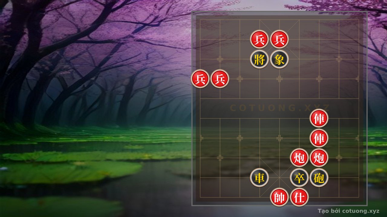 Thế cờ: Endgame Mastery: 2Rooks 2Cannons 4Pawns vs Rook Cannon Pawn Elephant - Advanced Tactics — Cờ Tướng Online