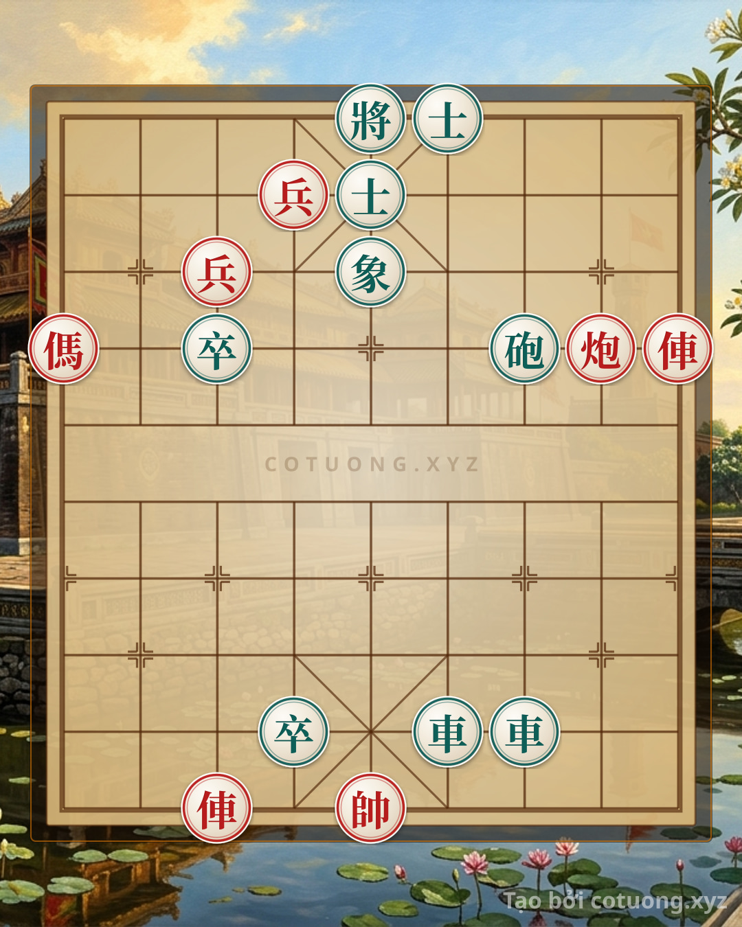 Thử Thách: Xe Đỏ Lộ 7: Chiến Thuật Phế Quân Đánh Bại Đen Trong 1 Nước - Bạn có thể giải được?